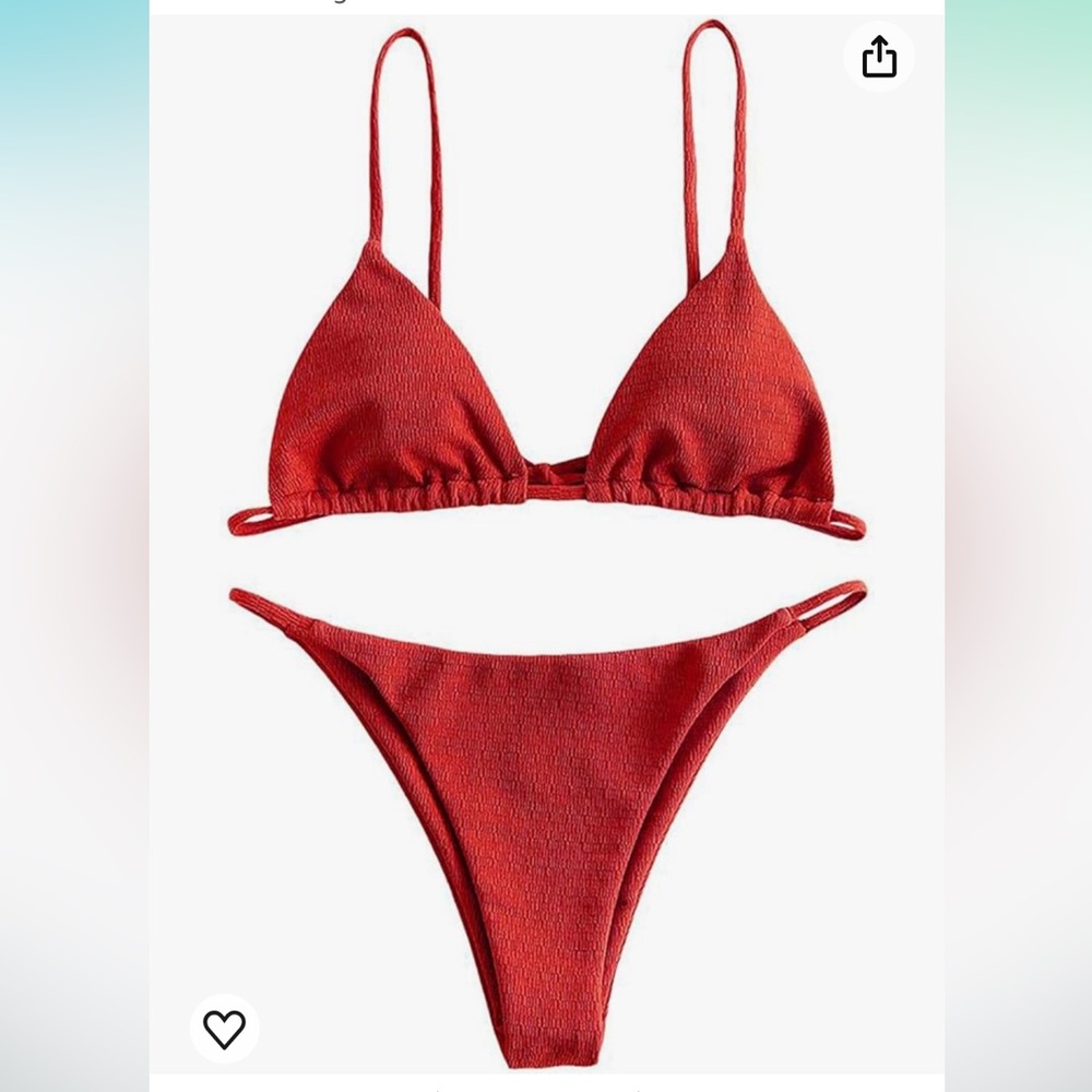 Zaful Bikini Set + Bandeau Top
